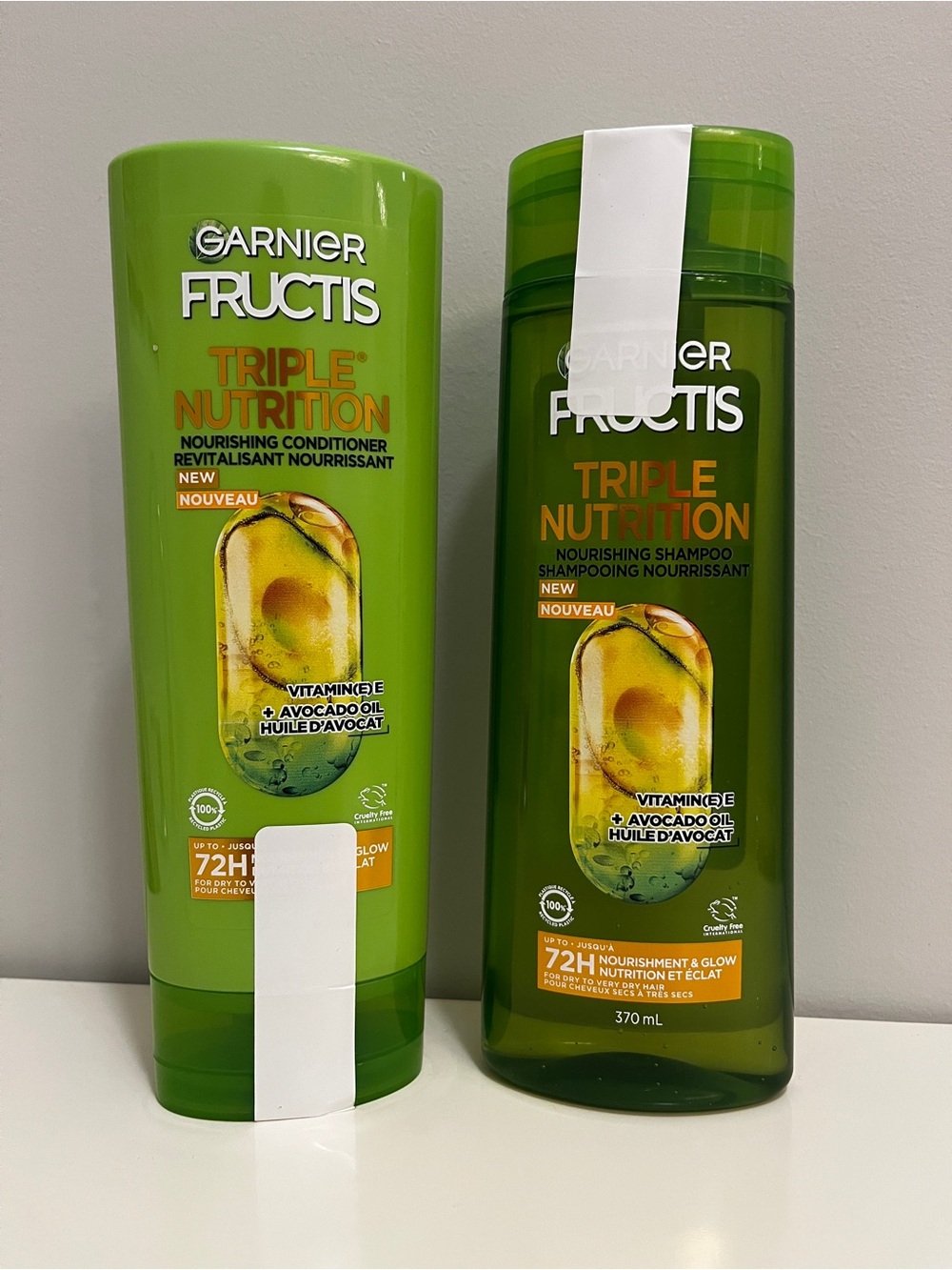 Garnier Fructis Triple Nutrition Shampoo & Conditioner - Green
